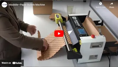 Bubble-Papier-Bubble-Maschine