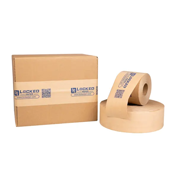 Locked Paper wasser aktiviertes Kraft band