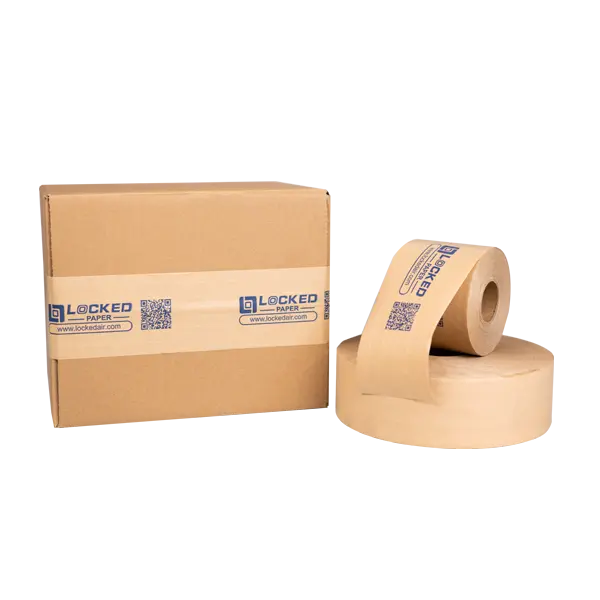 Locked Paper wasser aktiviertes Kraft band