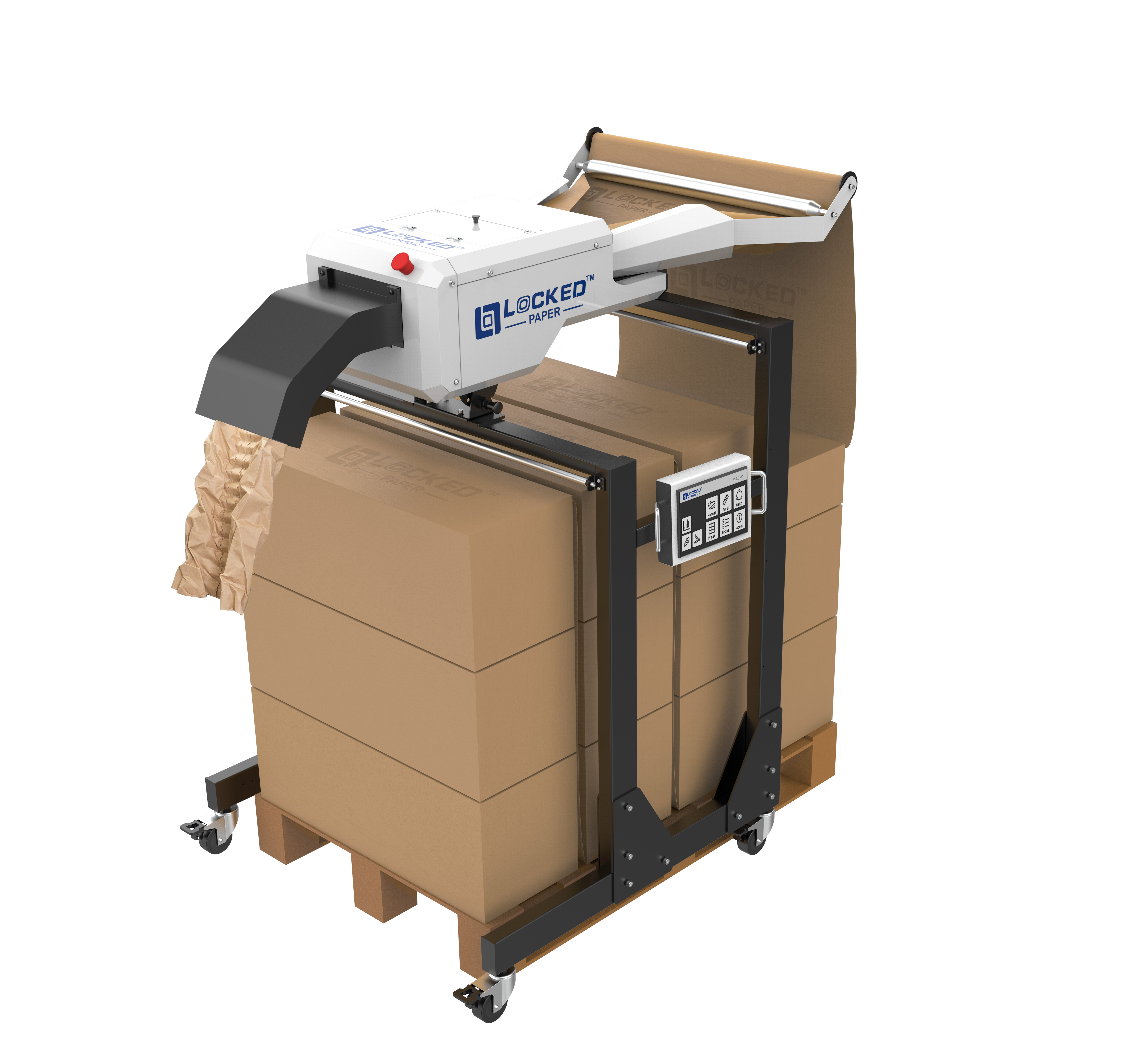 LP-C2 Breitpapier-Kissensystem
