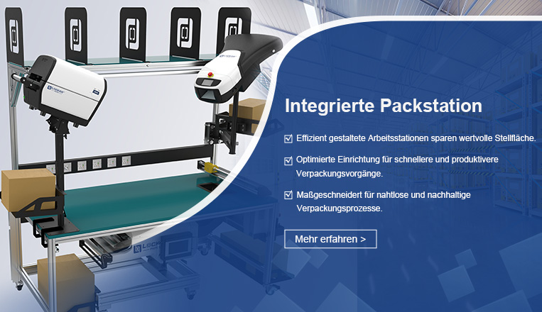 Integrierte Pack-Station Deutsch