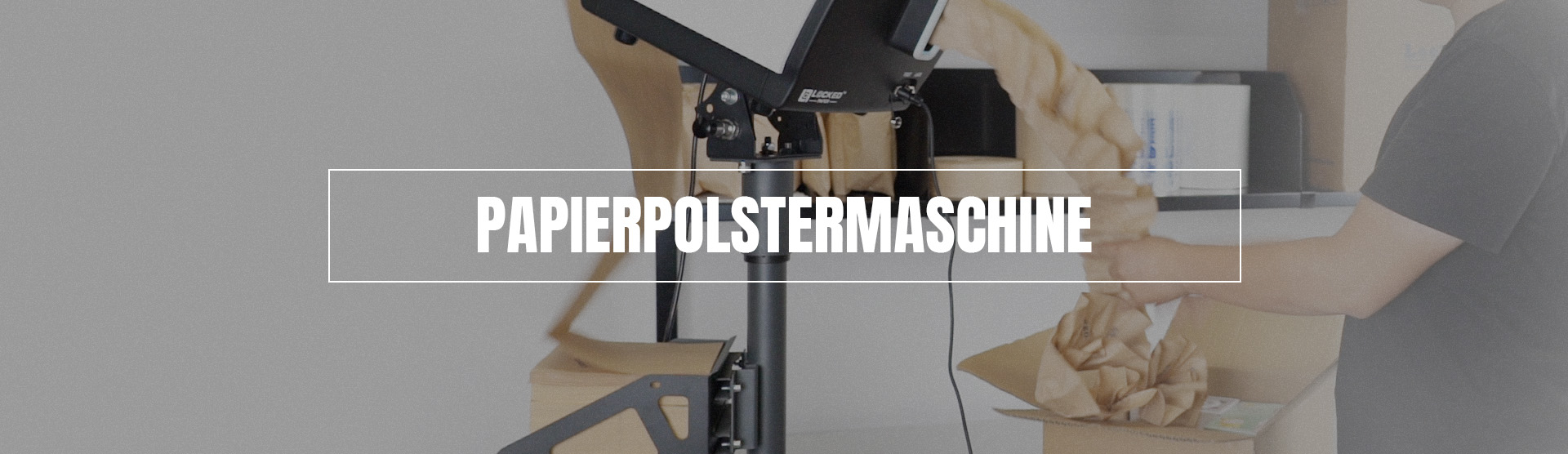 Papier dämpfung maschine