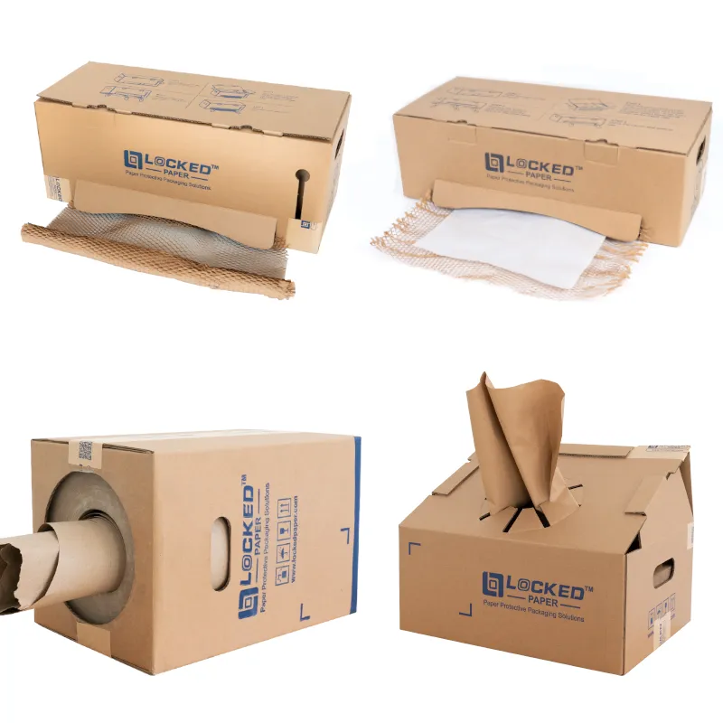 Handex/FlowFill/TubeFill Manueller Spender für Wickel-/Füllpapier