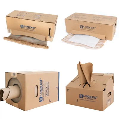 Handex/FlowFill/TubeFill Manueller Spender für Wickel-/Füllpapier